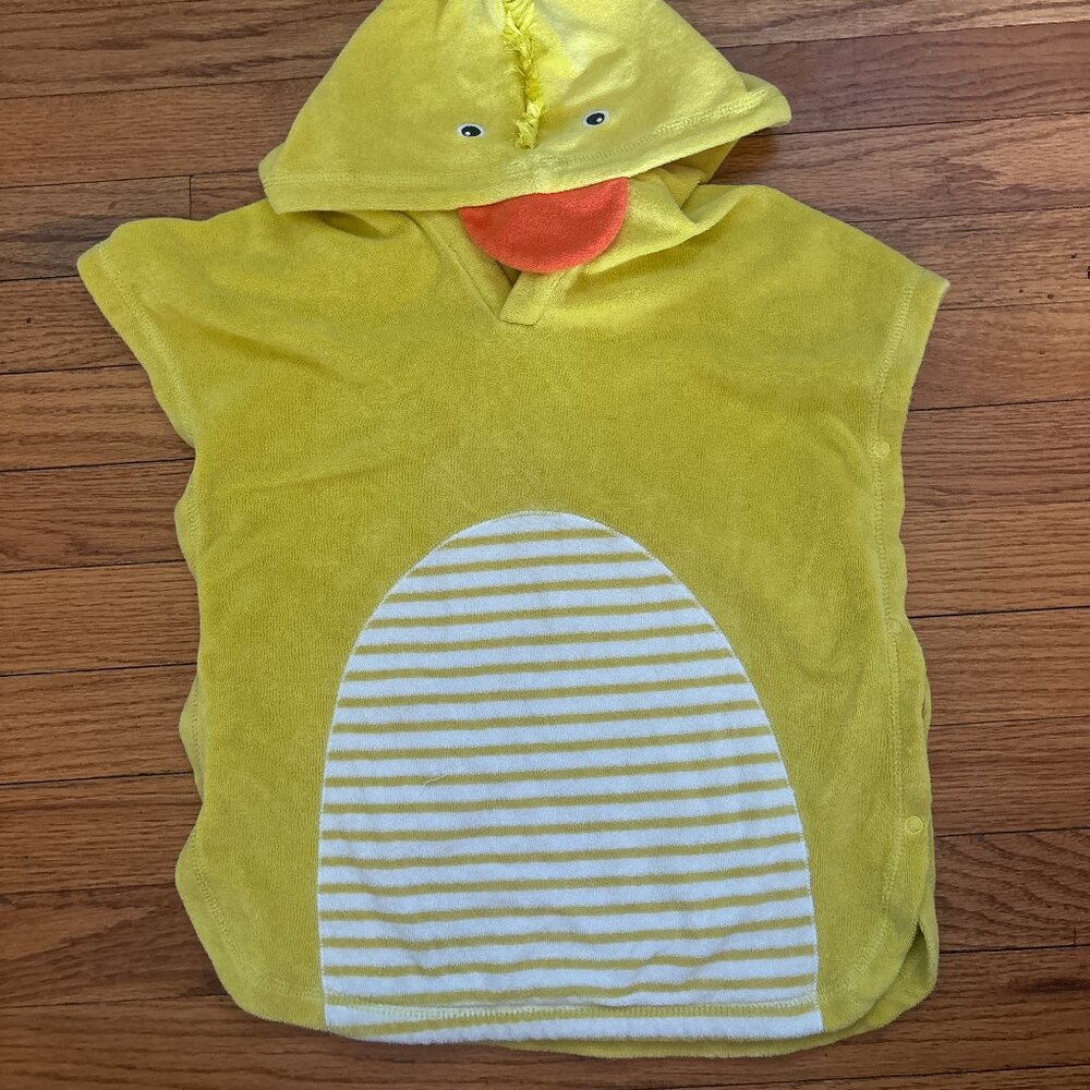 Baby Boden Terrycloth Duck Onesie/Cover-up